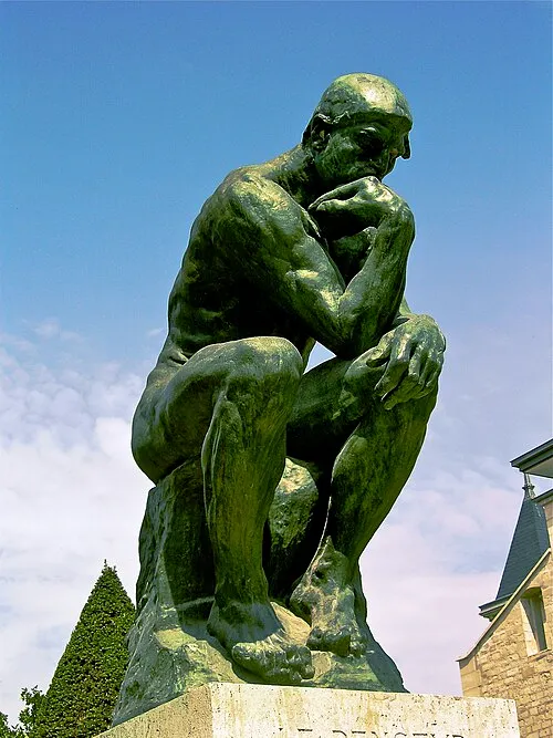 The Thinker by Rodin